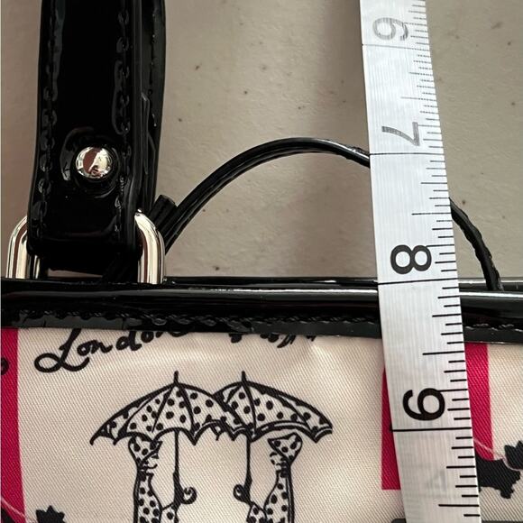 Lulu Guinness London Scotty Dog Tote Purse Handbag With Matching Coin Pouch - Picture 11 of 14